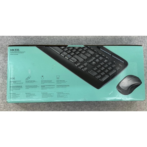 Logitech MK335 Wireless Keyboard and Mouse Combo - Picture 2 of 15
